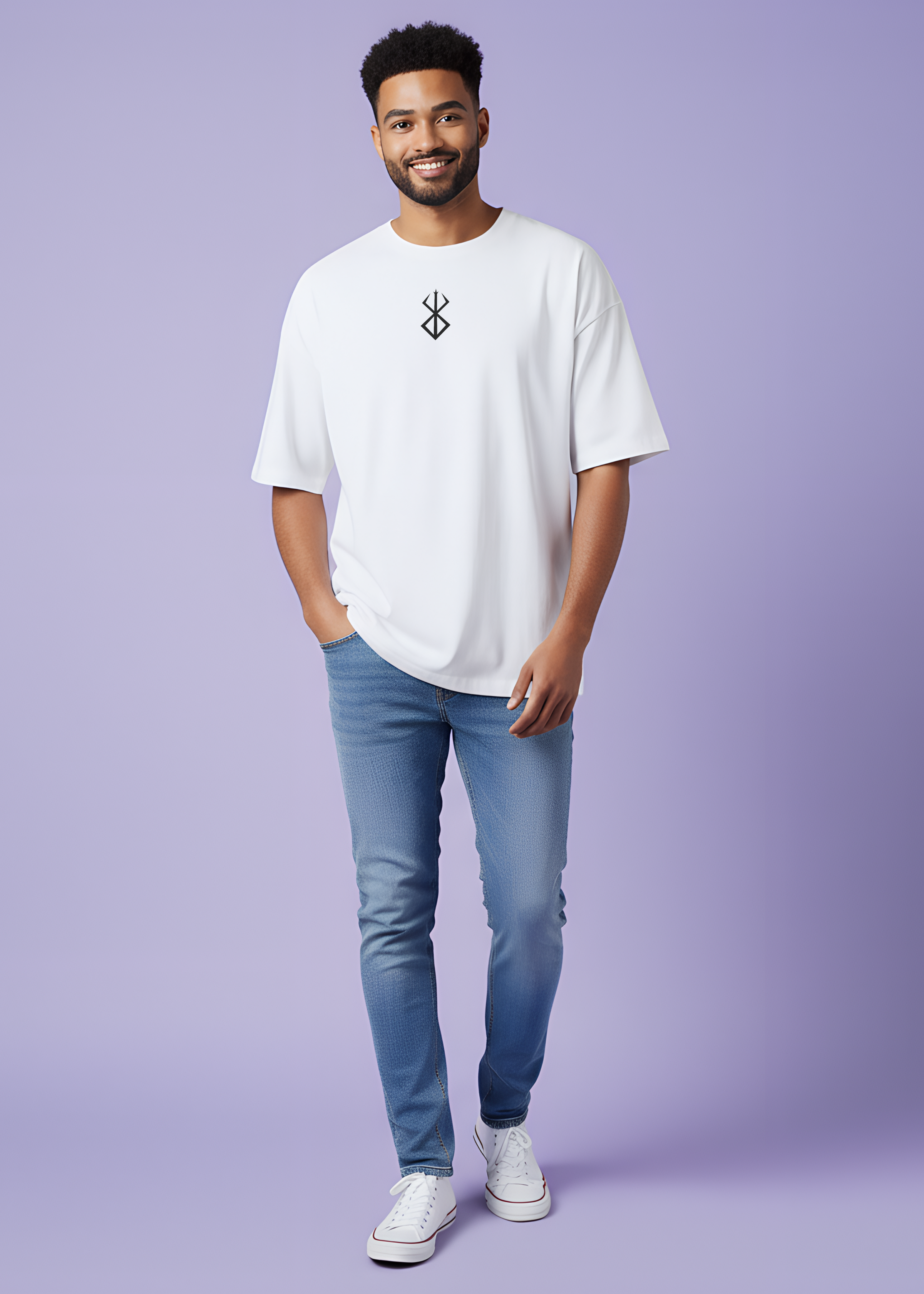 Anime Legends Oversized T-Shirt Trio | Demon Slayer, Berserk & Blue Lock