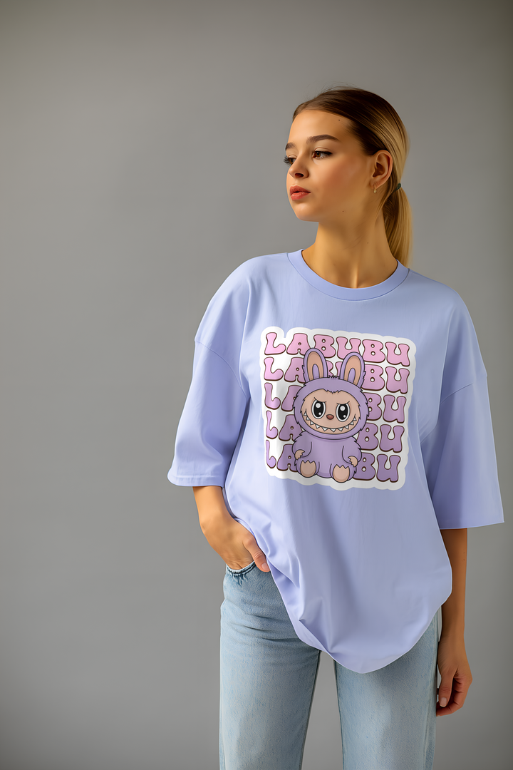 - ZIZI Labubu | Women's Oversized T-Shirt- 507.63