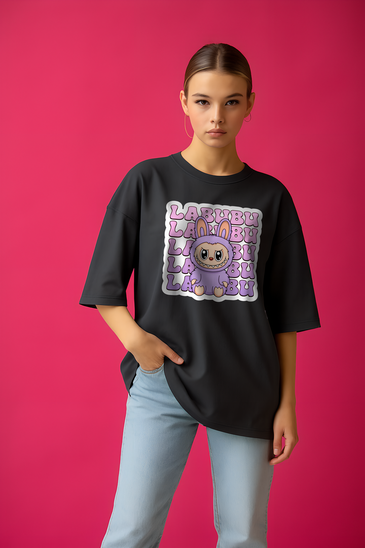 - ZIZI Labubu | Women's Oversized T-Shirt- 507.63