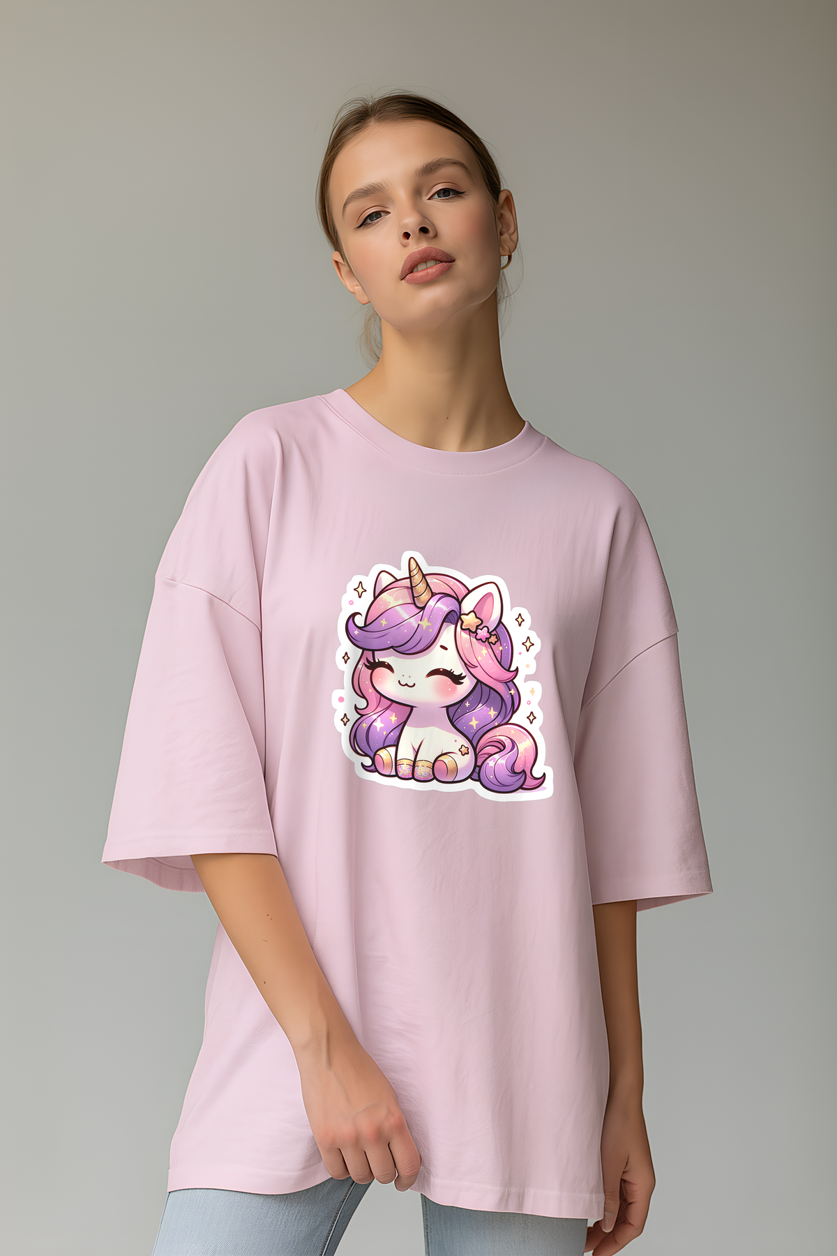 Unicorn Magic | Unisex Oversized T-Shirt