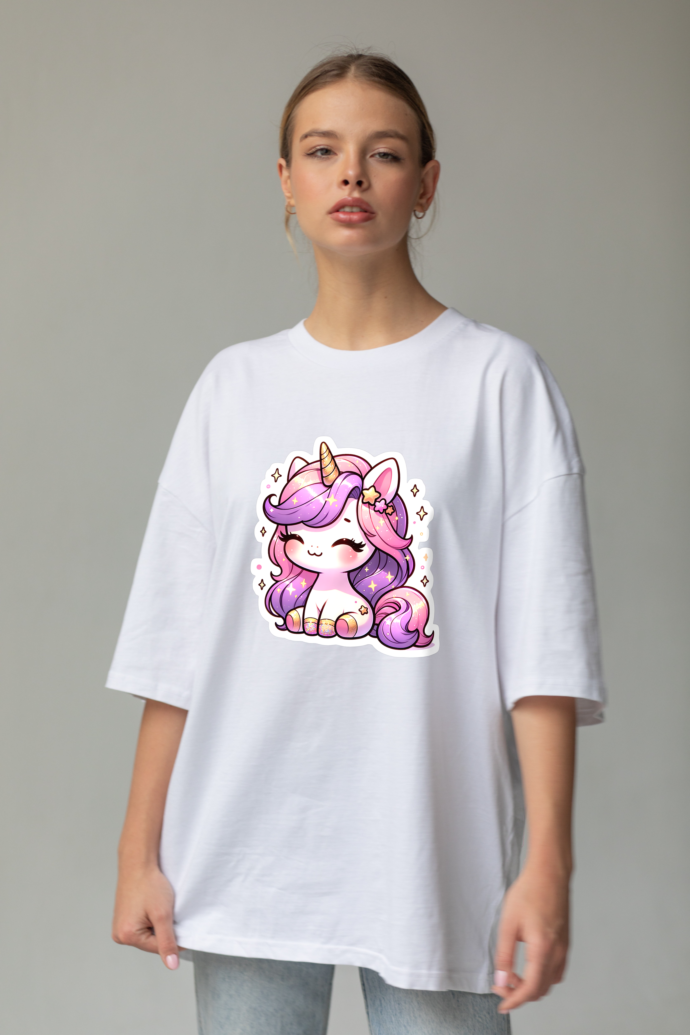 Unicorn Magic | Unisex Oversized T-Shirt